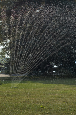 fan sprinkler